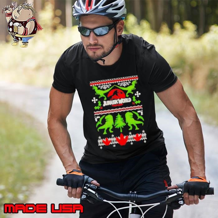 Jurassic World ugly Christmas Unisex