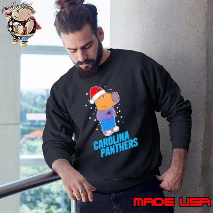 Just a Chill Guy Carolina Panthers Football Christmas Shirt