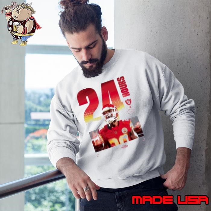 Justin Reid KC Chiefs 24 hours vs Las Vegas Raiders Sweatshirt