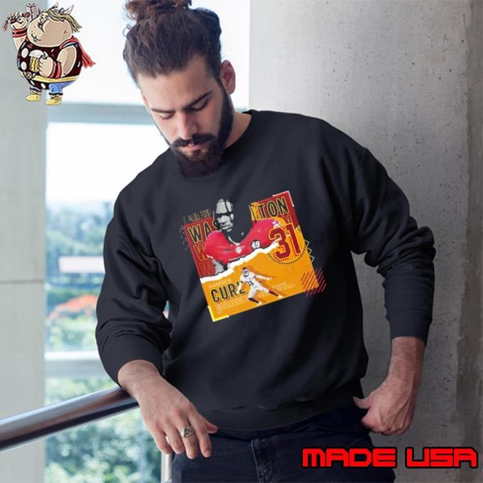 Kamren Curl American professional football safety Poster Commanders Sweatshirt