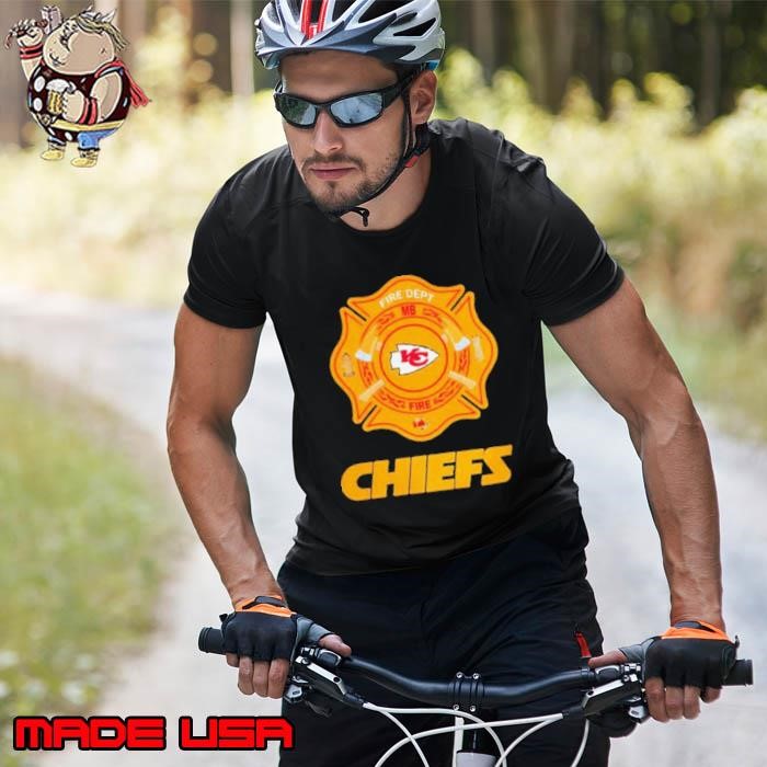 Kansas City Chiefs Firefighter Appreciation logo Unisex