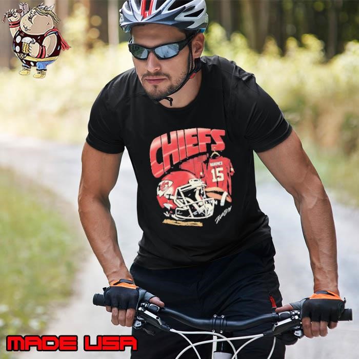 Kansas City Chiefs NFL football Patrick Mohames helmet graphic Unisex