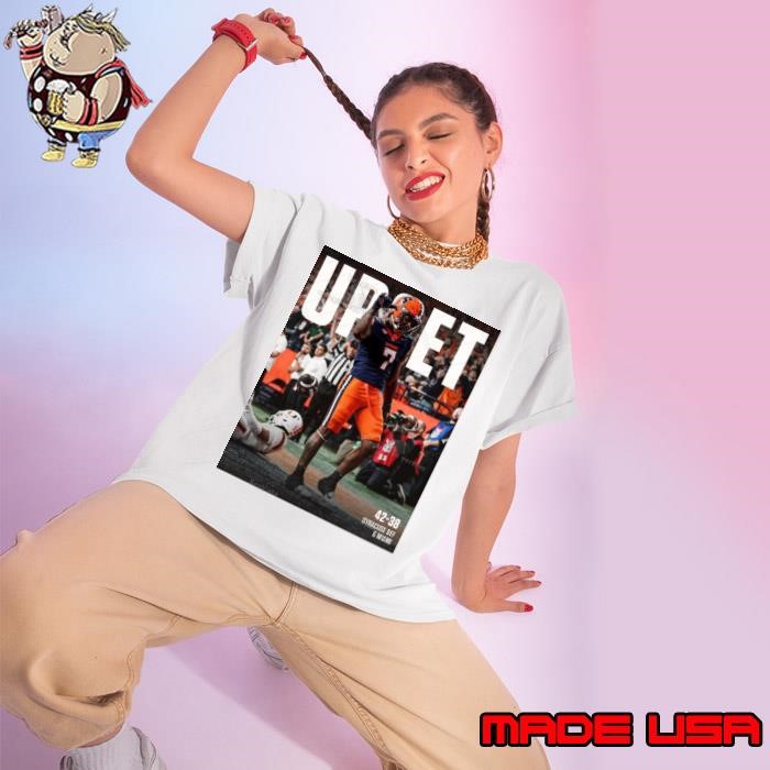 Kyle McCord Syracuse Orange Upset No. 6 Miami 42 – 38 Syracuse Def 6 Miami Hurricanes Poster Ladies tee