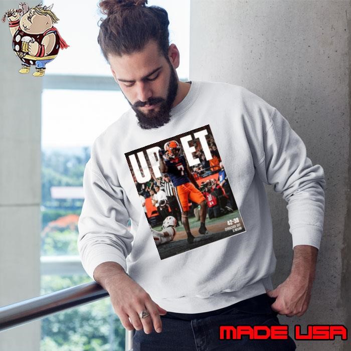 Kyle McCord Syracuse Orange Upset No. 6 Miami 42 – 38 Syracuse Def 6 Miami Hurricanes Poster Sweatshirt