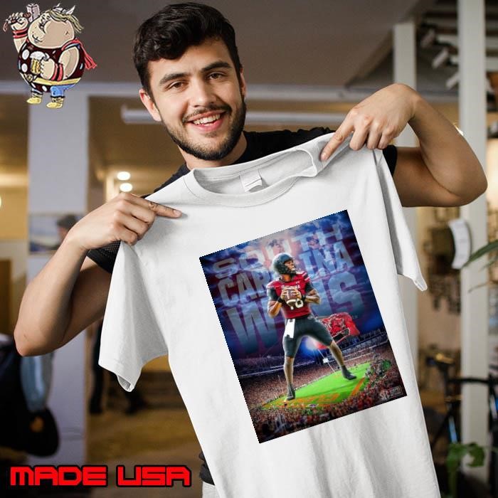 LaNorris Sellers South Carolina Gamecock Legacy Game 164 Pass Yds 166 Rush Yds Poster Unisex