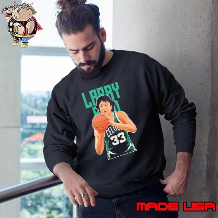 Larry Bird Ready to Shoot #33 Bold American former professional basketball player Sweatshirt