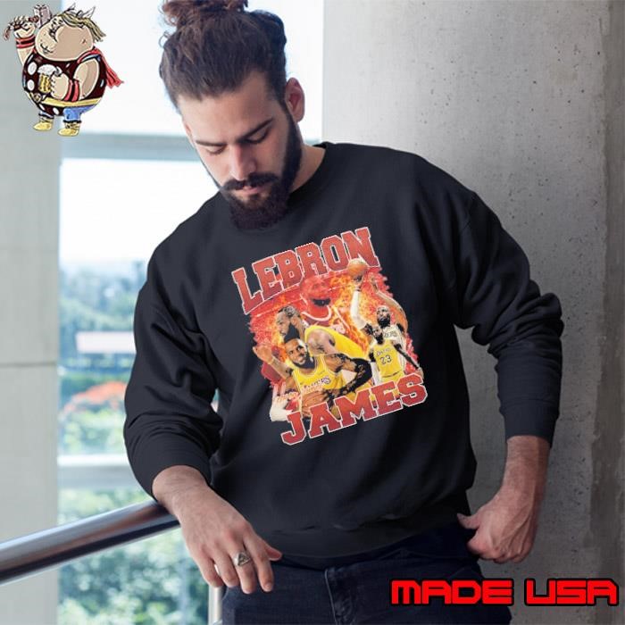 Lebron James American professional basketball Los Angeles L Sweatshirt