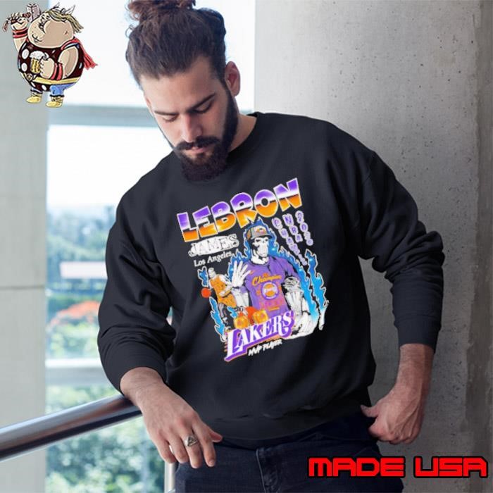Lebron James Los Angeles Lakers Champion NBA 2020 skeleton Sweatshirt