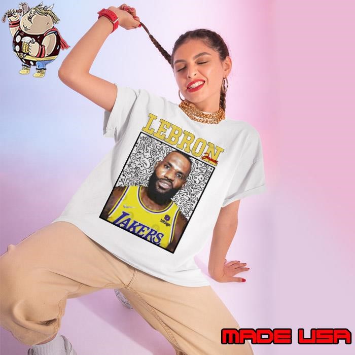 Lebron james American professional basketball player Los Angeles Lakers Ladies tee