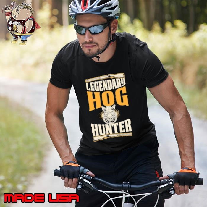 Legendary Hog Hunter Funny Best Hunting Dad Unisex