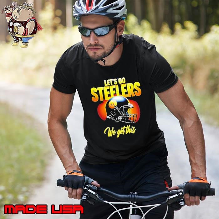 Let’s go Pittsburgh Steelers we got this helmet Unisex