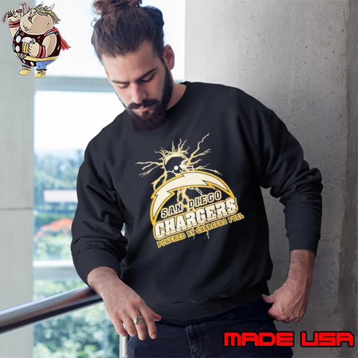 Los Angeles Chargers Power By Chargers Fuel Vintage Sweatshirt