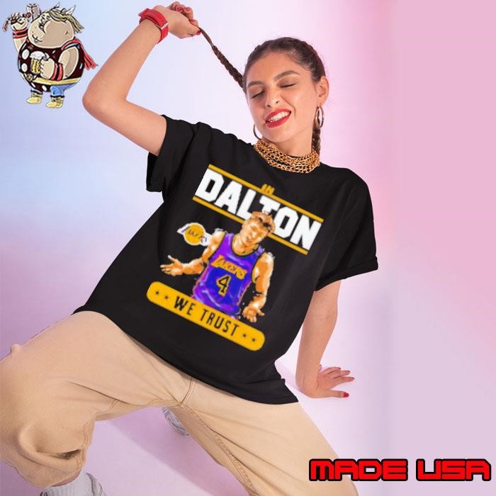 Los Angeles Lakers in Dalton Knecht we trust Ladies tee