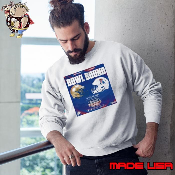 Louisiana Tech Vs Army Football Radiance Technologies Independence Bowl Bound Dec 28 Poster Sweatshirt