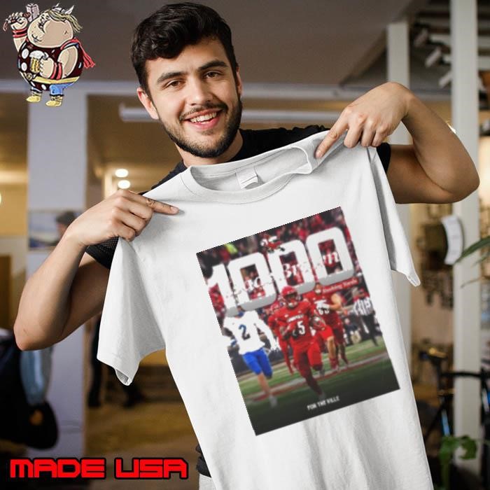 Louisville Cardinals Football 1000 Isaac Brown Rushing Yards For The Ville Unisex