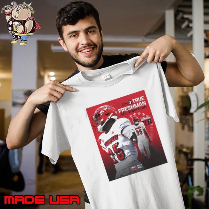 Louisville Cardinals Isaac Brown RB On3 True Freshman All-American For The Ville Poster Unisex