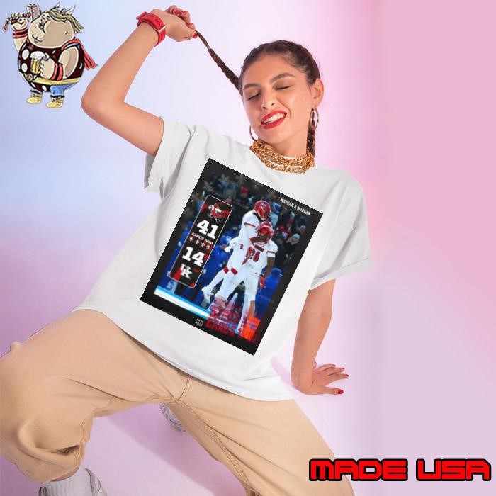 Louisville Cardinals Vs Kentucky Wildcats Cards Win 41 – 14 Morgan & Morgan Poster shirt