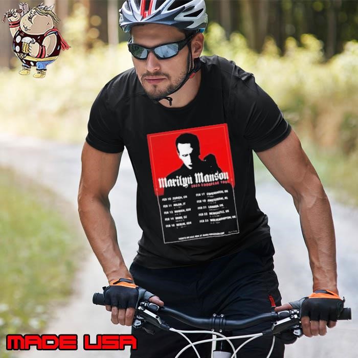Marilyn Manson European February 2025 Tour Unisex