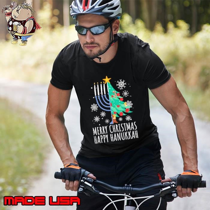 Merry Chrismukkah Happy Christmas Hanukkah Snows Unisex
