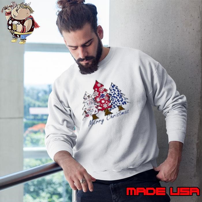 Merry Christmas Buffalo Bills football Christmas tree Sweatshirt