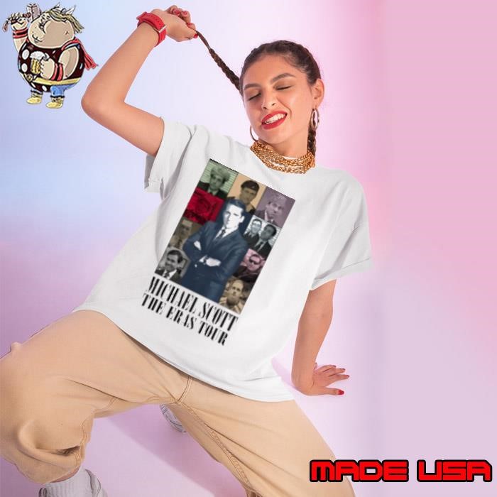 Michael Scott The Eras Tour Ladies tee