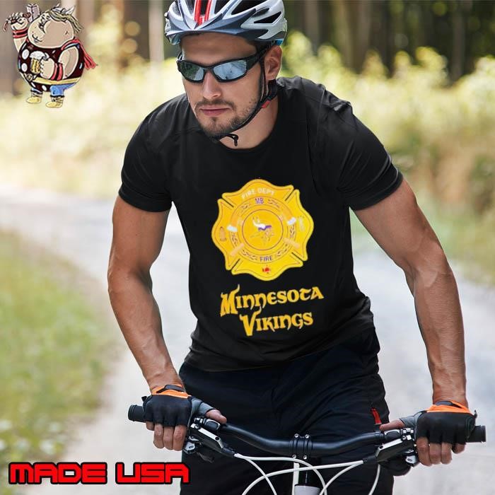 Minnesota Vikings Firefighter Appreciation logo Unisex