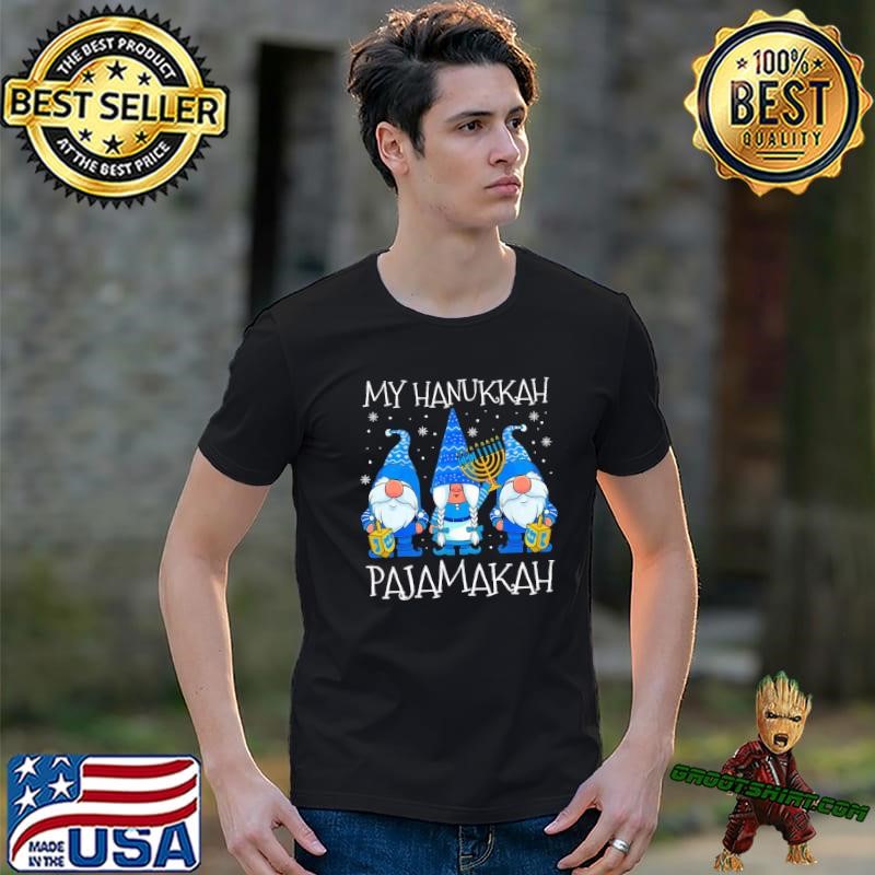 My Hanukkah Pajamakah Gnomies Chanukah Pajamas Xmas Unisex