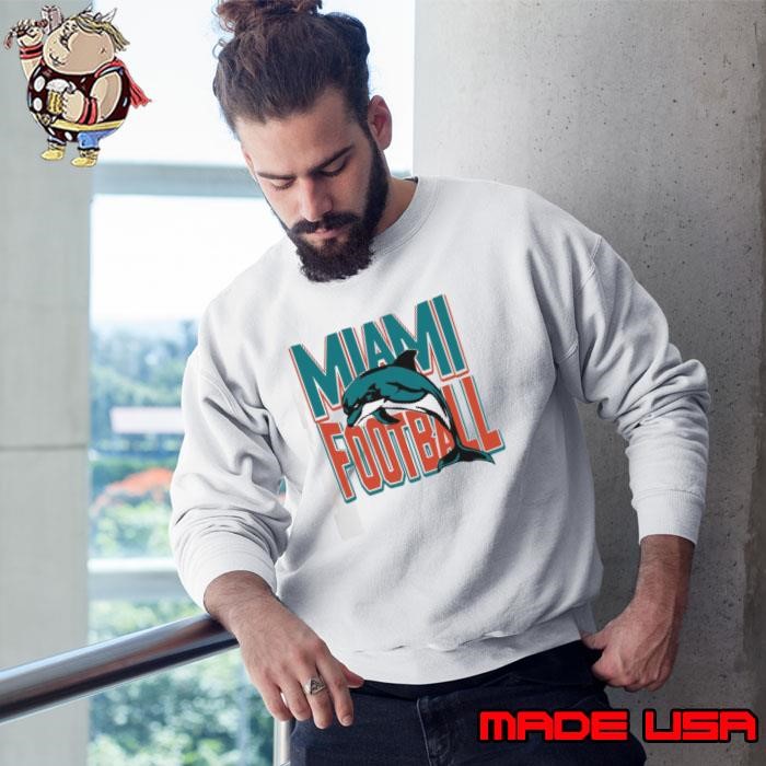 NFL team miamI dolphins football Sweatshirt