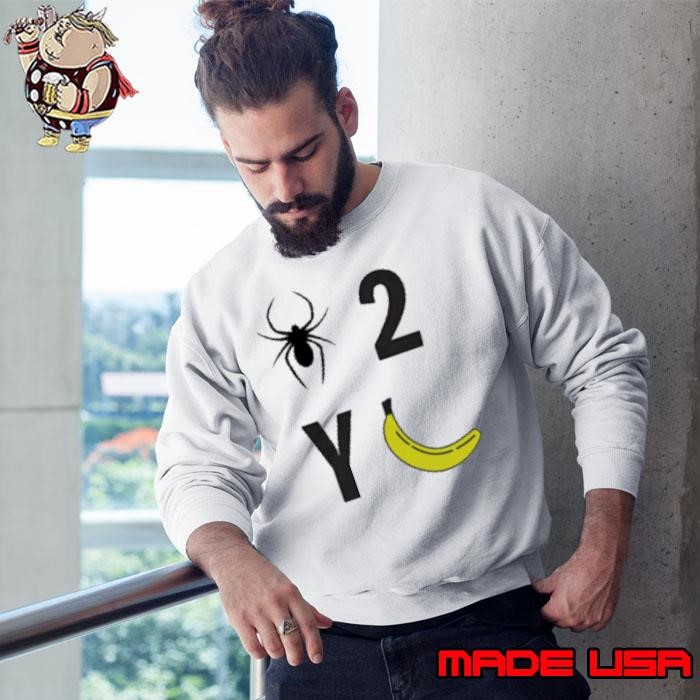 Official spider 2 y banana Sweatshirt