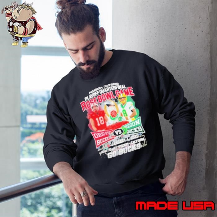 Ohio State Buckeyes Vs Oregon Ducks 2025 Go Bucks Sweatshirt