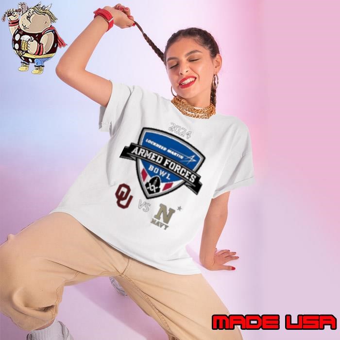 Oklahoma Sooners Vs Navy Midshipmen Armed Forces Bowl On December 27th NCAA Division Ladies tee