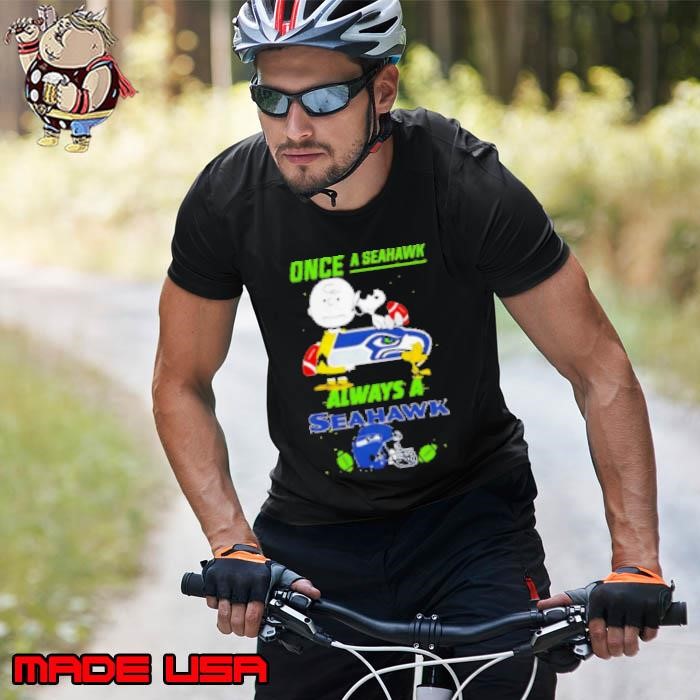 Once A Seattle Seahawks Always A Seattle Seahawks Cute Snoopy Unisex