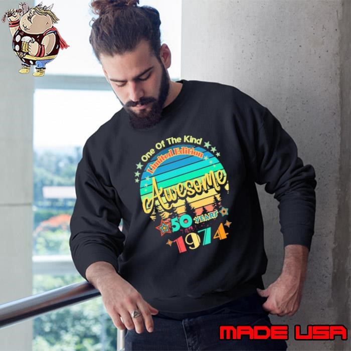 One of the kind limited edition 50 years 1974 vintage Sweatshirt