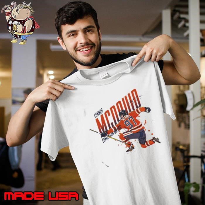 Orange Design Ice Hockey Connor Mcdavid Unisex