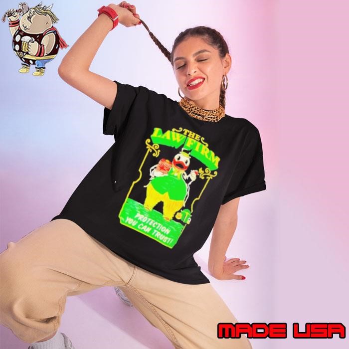 Oregon Duck the lawfirm protection you can trust Ladies tee