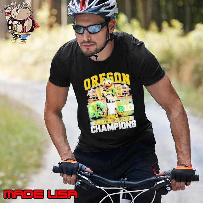 Oregon Ducks 2024 Big Ten Conference Champions 45 37 Penn State Undefeated 13 0 Unisex