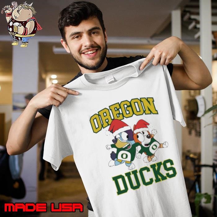 Oregon Ducks Bluey Christmas Holiday Unisex