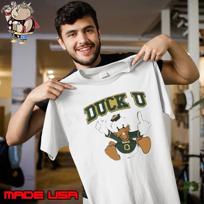 Oregon Ducks Football duck u middle finger Unisex