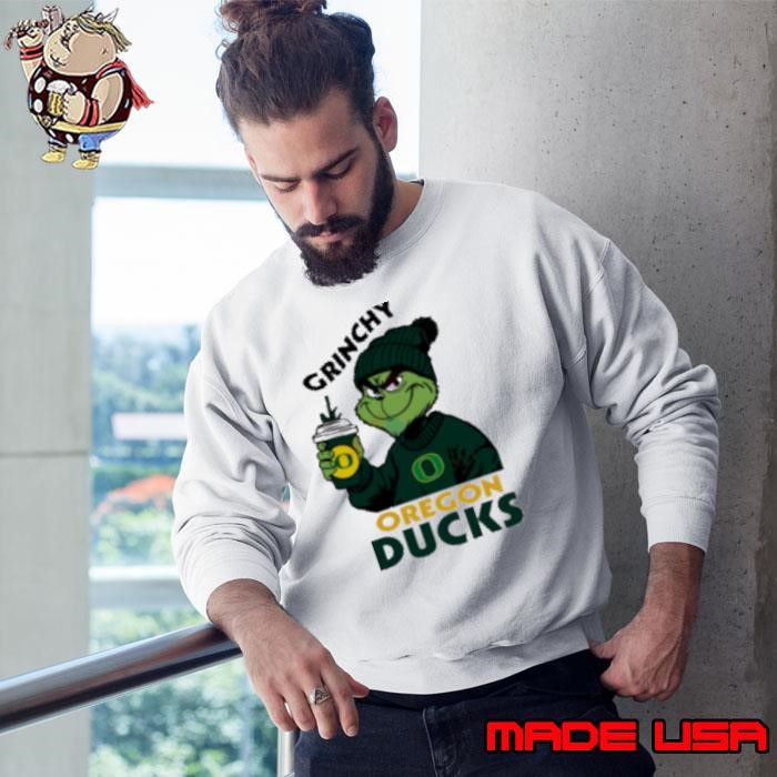 Oregon Ducks Grinchy Bougie Christmas 2024 Sweatshirt