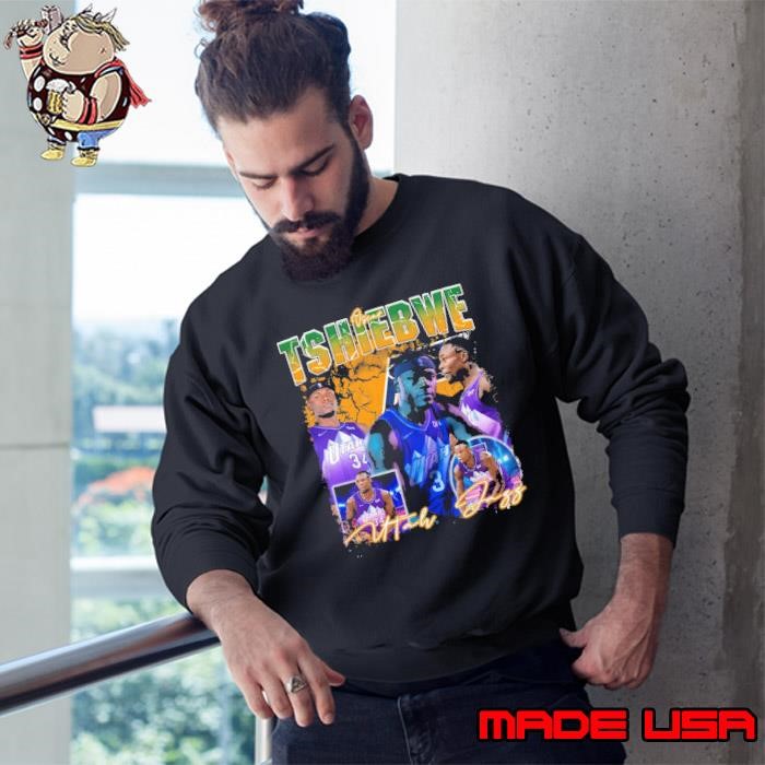 Oscar Tshiebwe Congolese professional basketball player Utah Jazz Sweatshirt