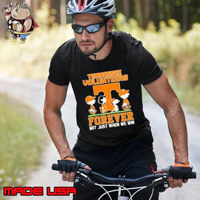 Peanuts Tennessee Volunteers forever not just when we win Unisex