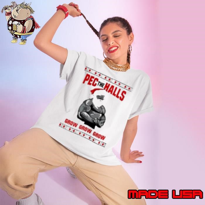 Pec The Halls X mas Ladies tee