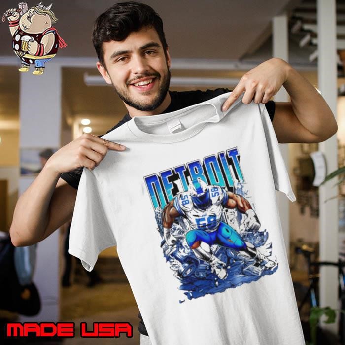 Penei Sewell Detroit Lions ruins mascot graphic Unisex