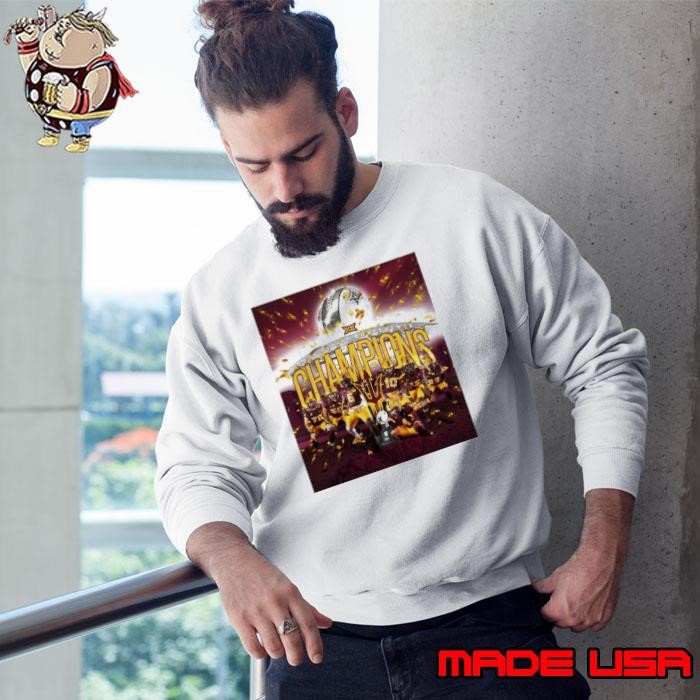 Poster Arizona State Sun Devils 2024 Big 12 Football Conference Champions Sweatshirt