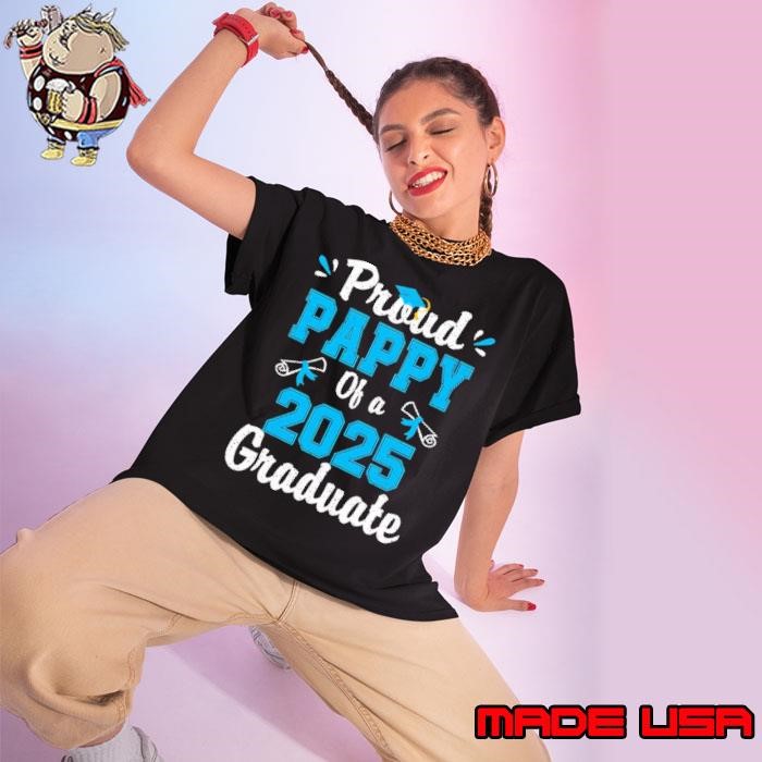 Proud Pappy Of A 2025 Graduate School Ladies tee