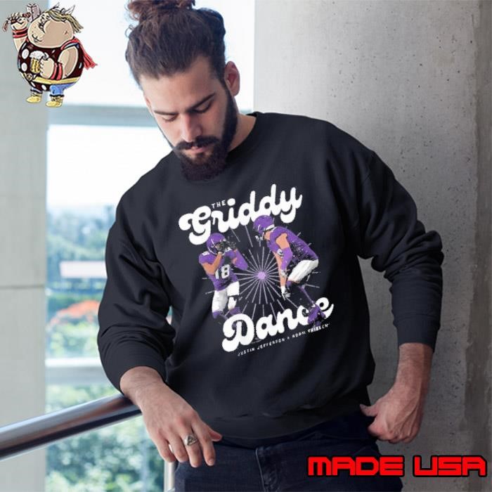 Retro Justin Jefferson Dance Design 90S Graphic Sweatshirt