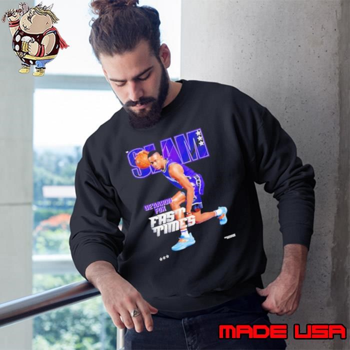 SLAM De’Aaron Fox fast times Sweatshirt