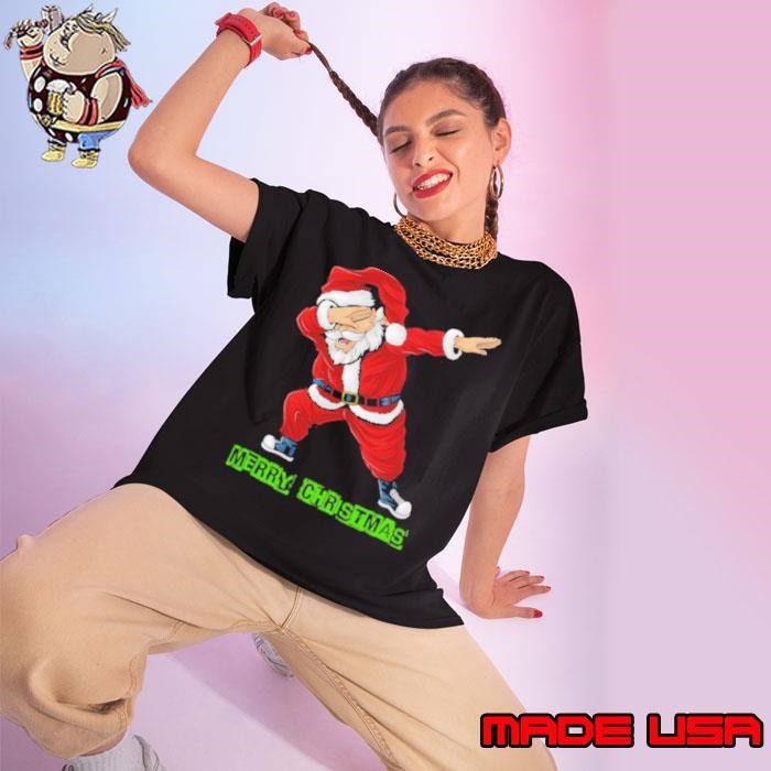 Santa Christmas Boys Kids Ladies tee