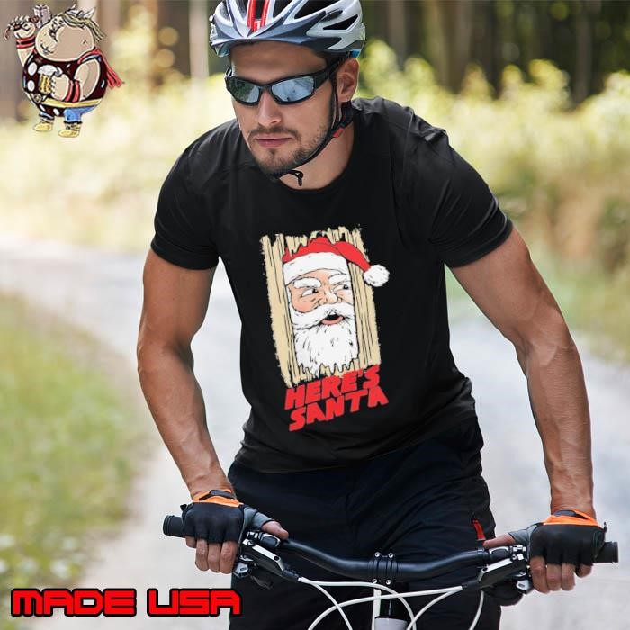 Santa Claus X Jack Torrance The Shining here’s Santa Christmas Unisex