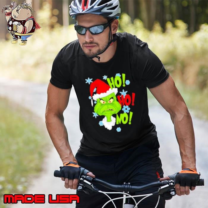 Santa Grinch Ho Ho Ho you're a mean one Christmas Unisex